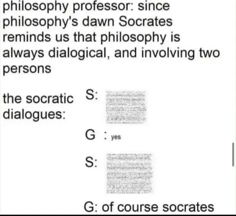 Socrates Says Yes