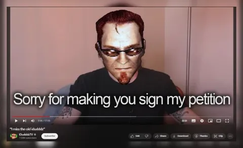 Sorry for Signing My Petition