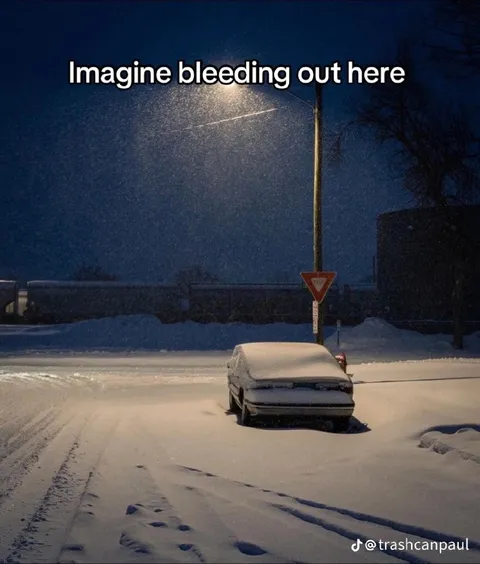 Imagine Bleeding Out Here