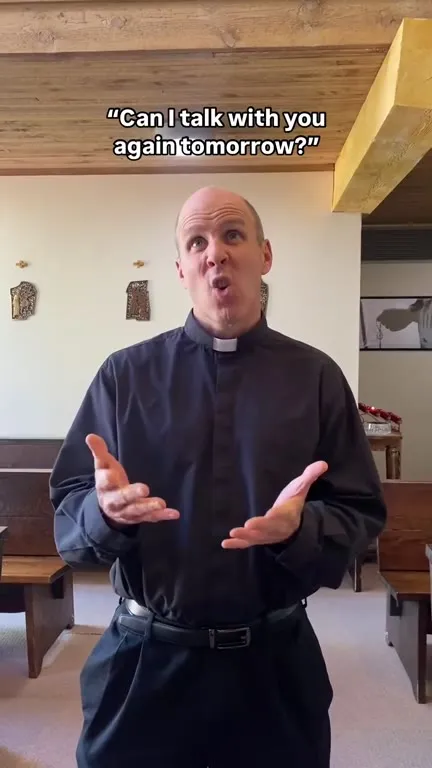 Priest Talks to Jesus Tomorrow