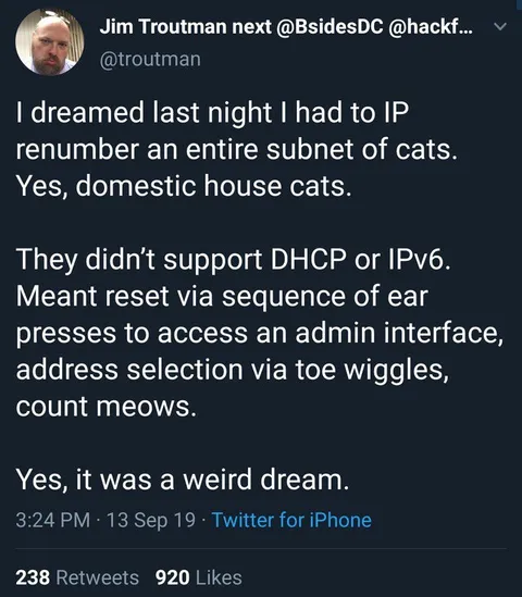 Subnet of Domestic House Cats