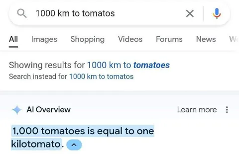 Google AI invents kilotomato