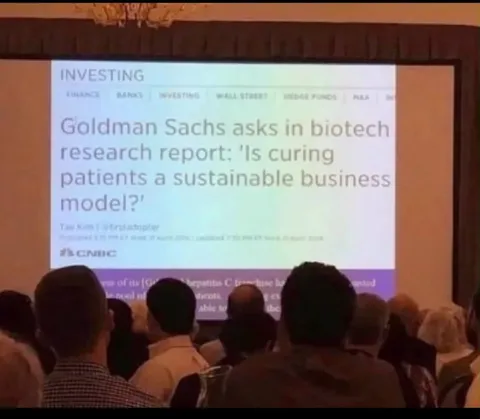 Is Curing Patients Sustainable?