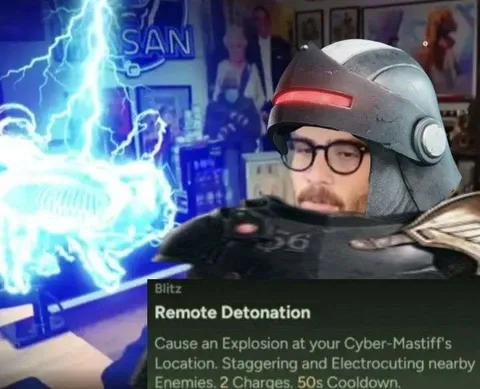 Remote Detonation Cyber-Mastiff