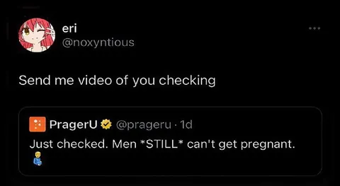 Men Still Can't Get Pregnant