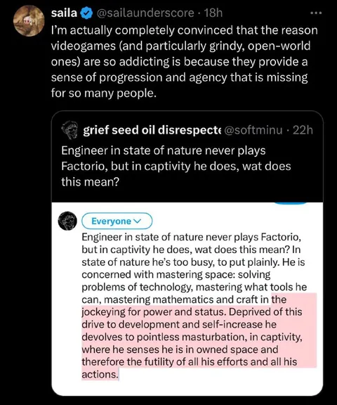 Engineer Plays Factorio in Captivity