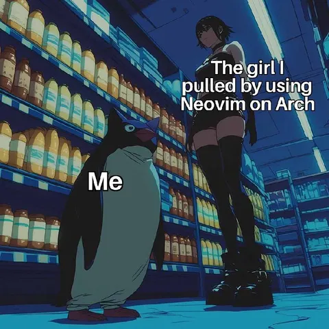 Neovim on Arch Girl