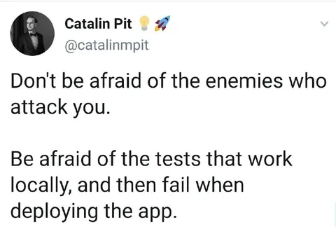 Tests Pass Locally, Fail Deployment