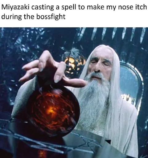 Miyazaki Nose Itch Spell