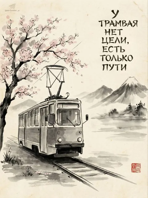 У трамвая нет цели