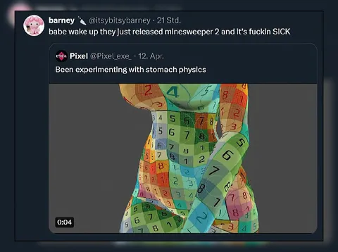 Minesweeper 2 stomach physics