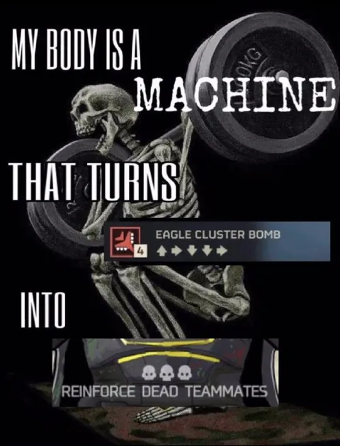 Skeleton Turns Into Reinforcement
