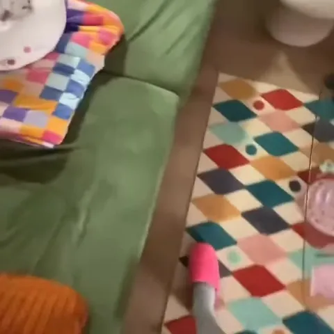 Котёнок под звук клаксона