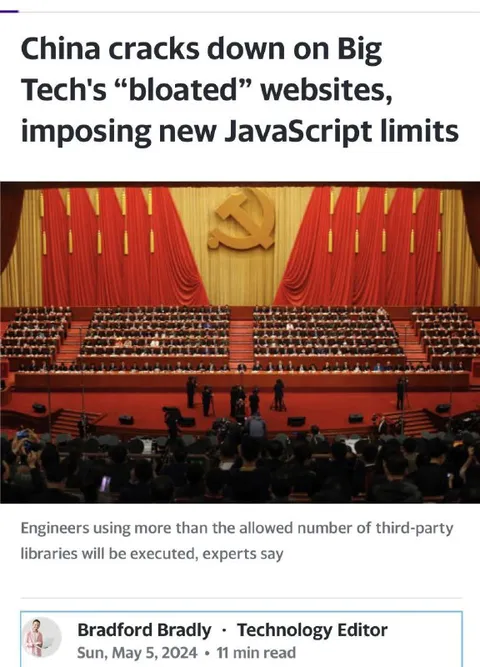 China Cracks Down on Big Tech