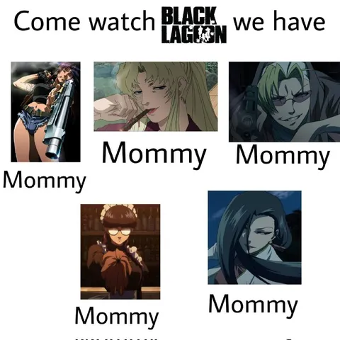 Black Lagoon Mommy Compilation