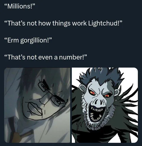 Gorgillion Is Not a Number