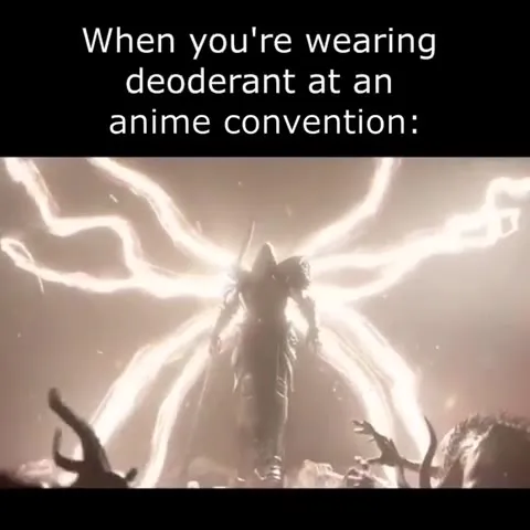 Deodorant at an Anime Convention
