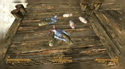 Baby Male Behemoth Loot Glitch