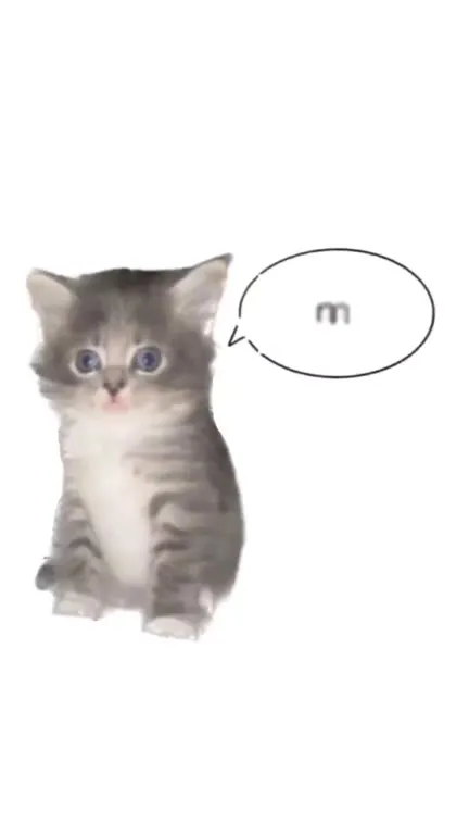 Confused Kitten Says Random Words