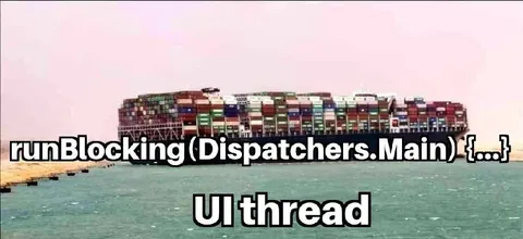 Blocking the UI Thread