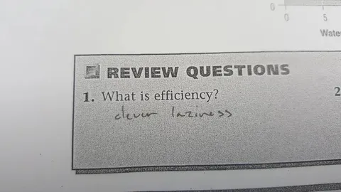 What Is Efficiency