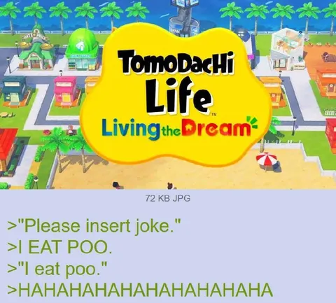 Tomodachi Life Eats Poo