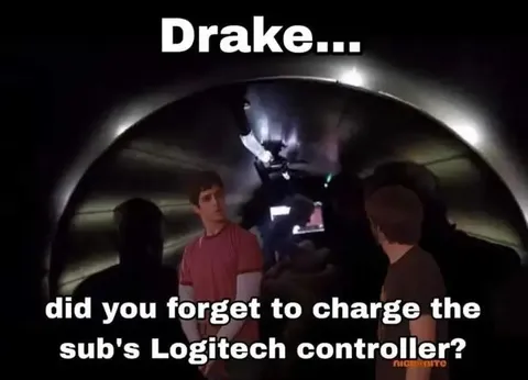 Drake Forgot to Charge the Controller