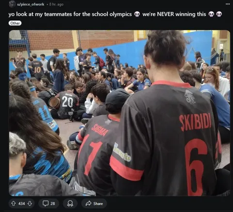 School Olympiad Team Skibidi Jerseys