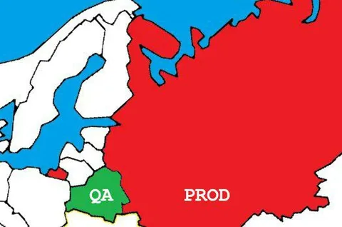 QA and PROD Map