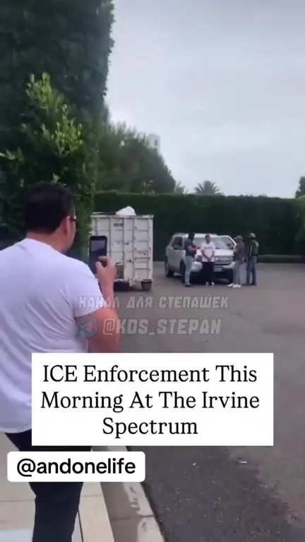 ICE Enforcement at Irvine Spectrum