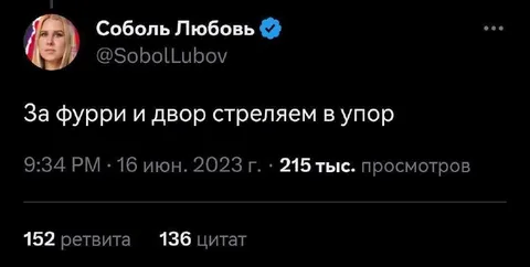 За фурри и двор стреляем в упор