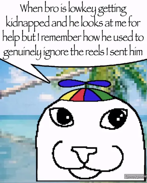 Ignoring His Reels While He Gets Kidnapped