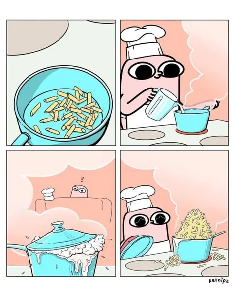Слишком много макарон
