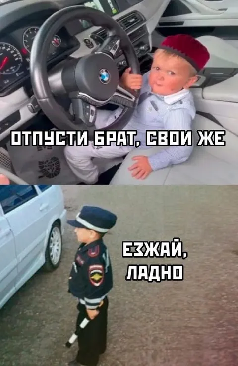 Отпусти брат, свои же