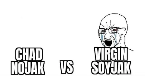 Chad Nojak vs Virgin Soyjak