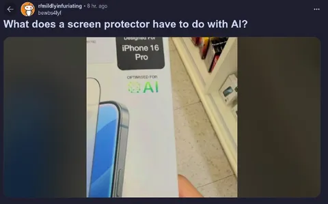 Screen Protector Optimised for AI
