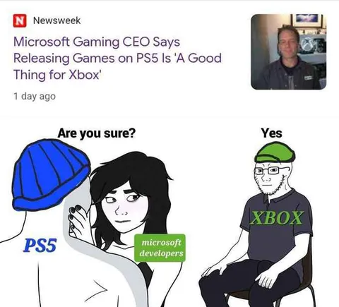 Microsoft Says PS5 Helps Xbox