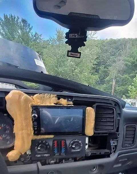 Foam-Padded Car Stereo