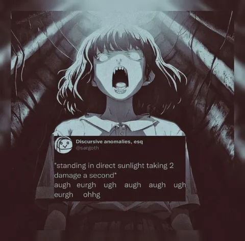 Standing in Sunlight Taking Damage
