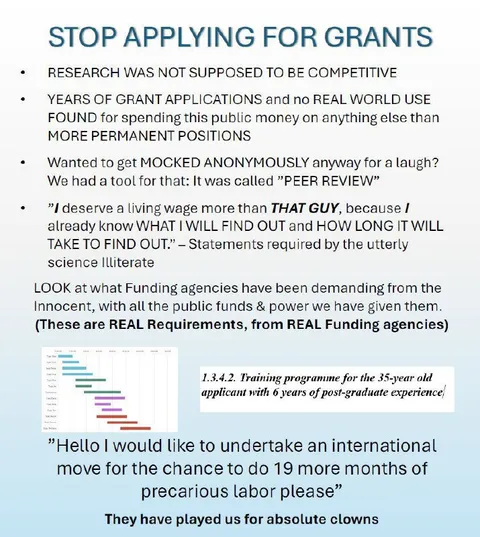 Stop Applying for Grants
