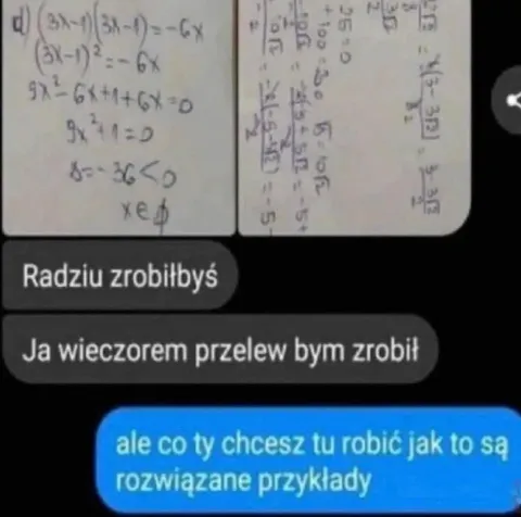 Rozwiązane przykłady z matematyki