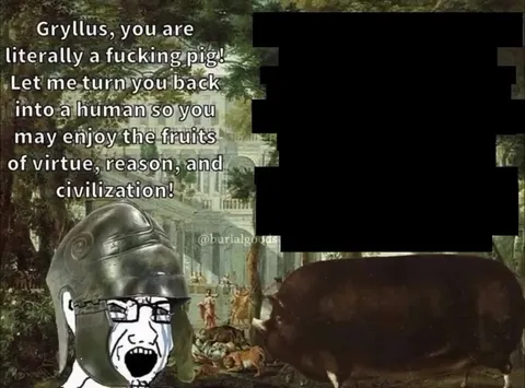 Gryllus Rejects Civilization