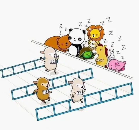 Все спят, а он бежит