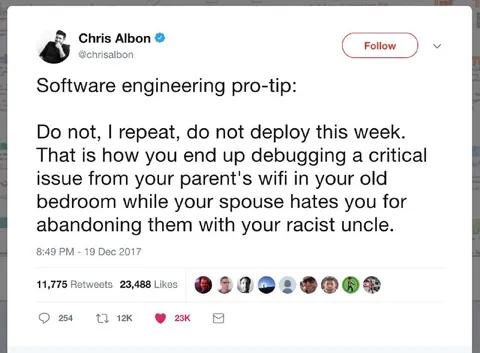 Do Not Deploy This Week