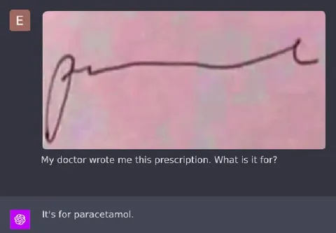 Doctor's Unreadable Prescription