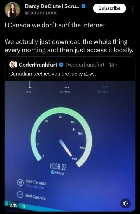 Canadian Internet Download Joke