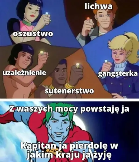 Kapitan z waszych mocy
