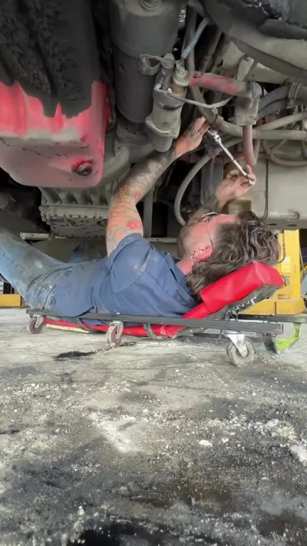 Mechanic Discovers Cigarettes Under the Car