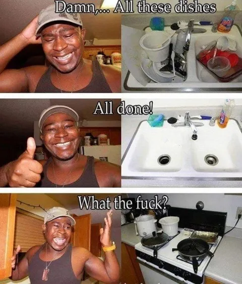 All Done, More Dishes Appear