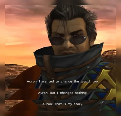 Auron Changed Nothing